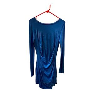 Royal blue cocktail dress